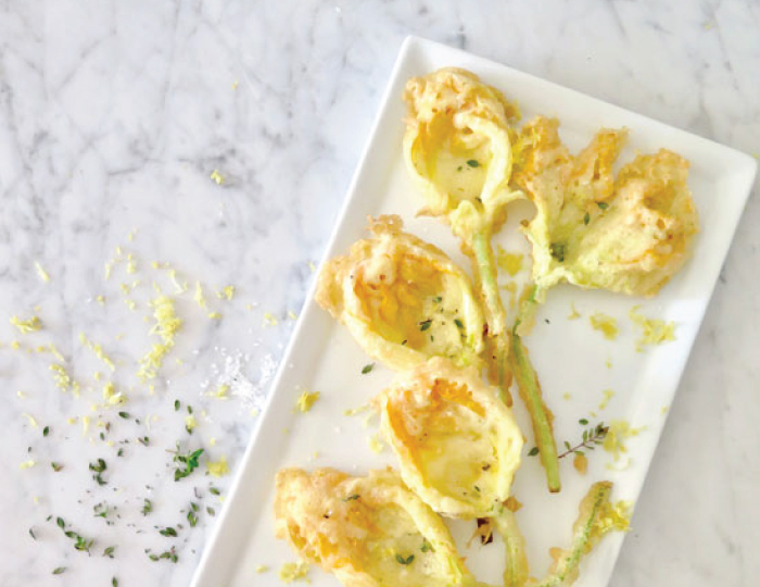 Fried Zucchini Blossom