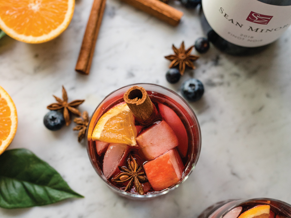 Getting Festive Winter Sangria