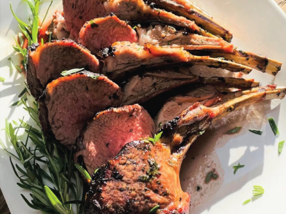 Mediterranean Herb Crusted Lamb