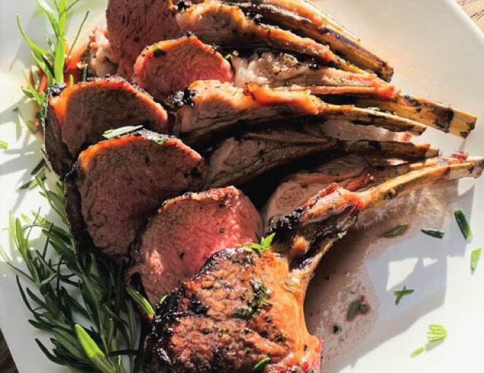 Mediterranean Herb Crusted Lamb